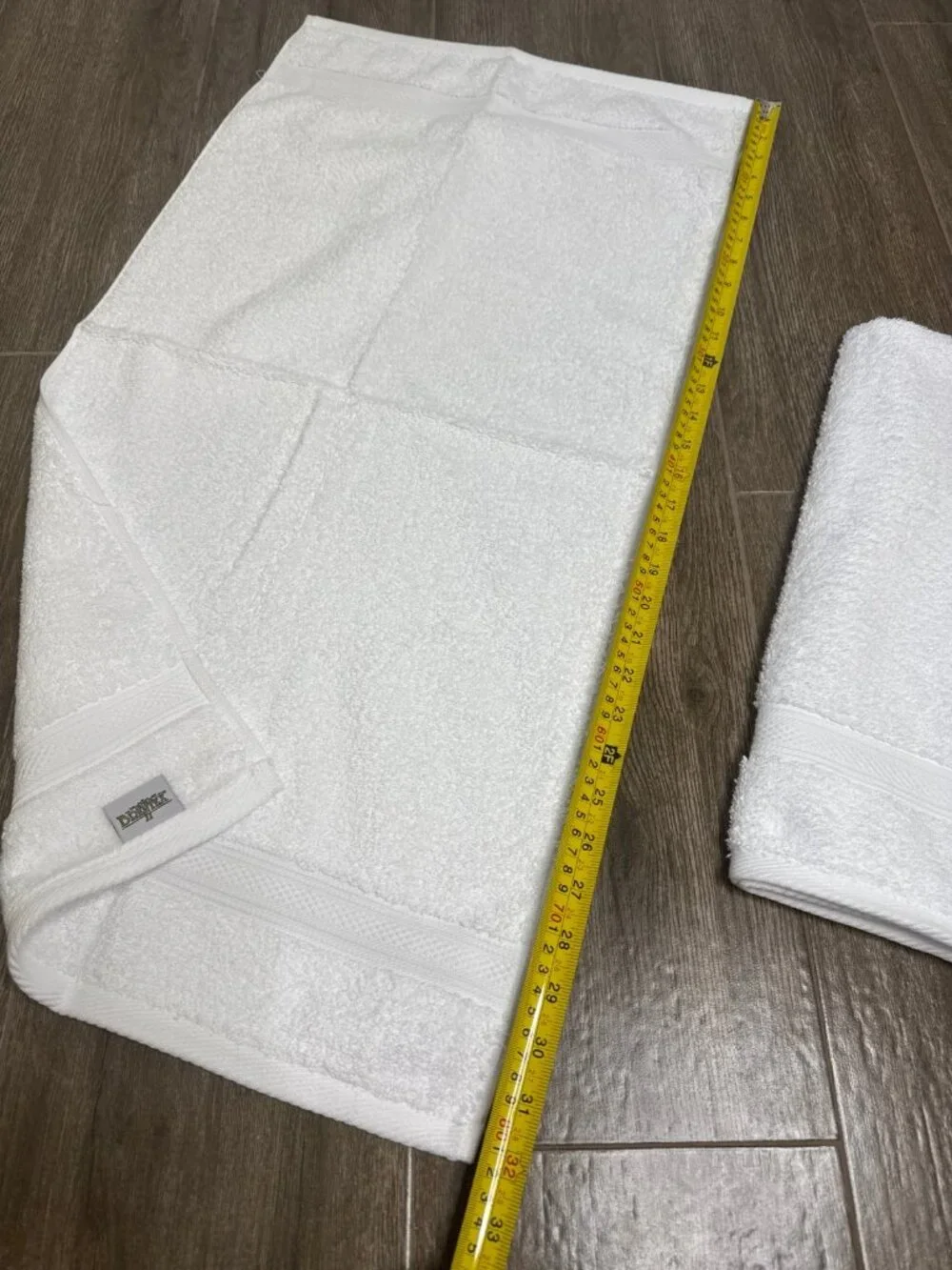 Sobel Westex Brentex White Cotton Bath Towels Plush Fast Dry